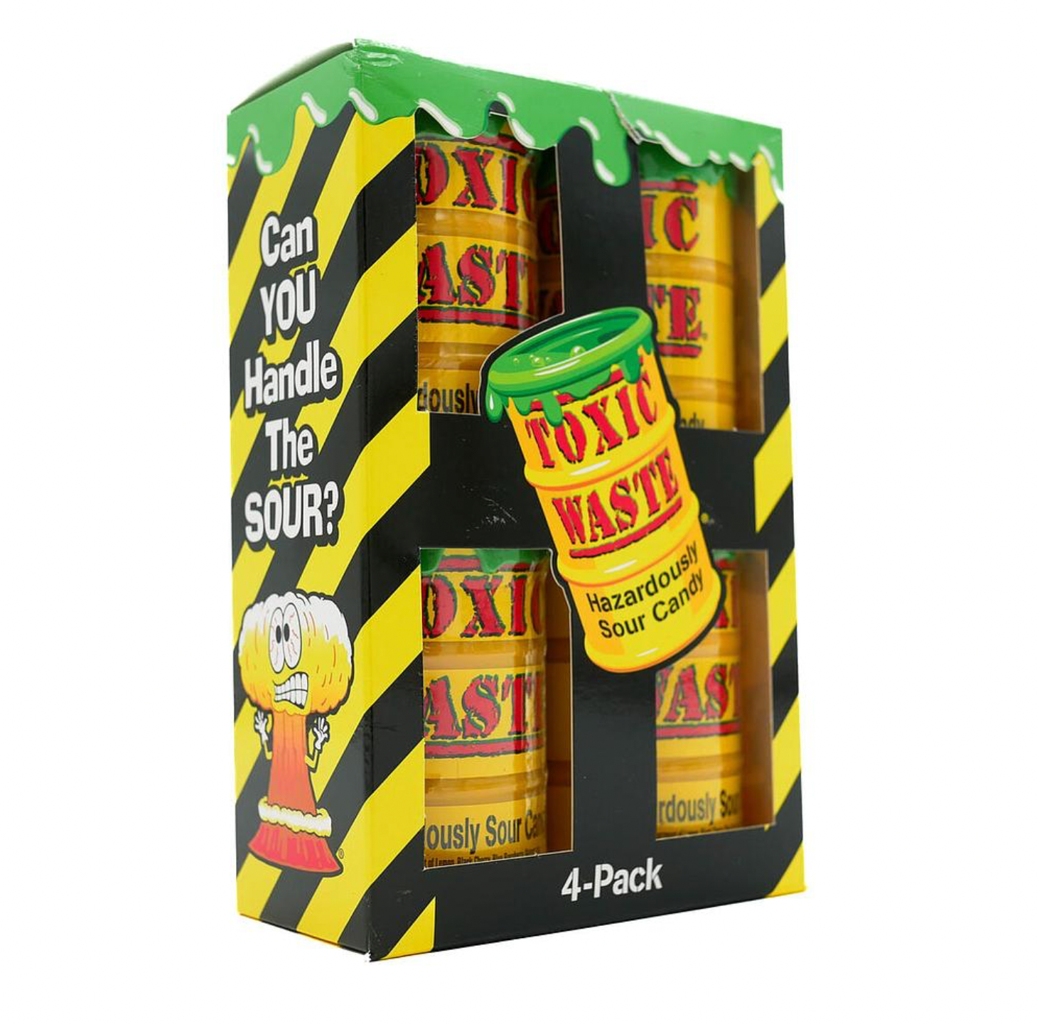 Toxic Waste 4 pack yellow