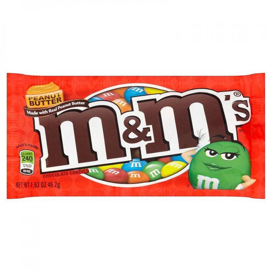 M&M  Peanut Butter - Meet the sweets